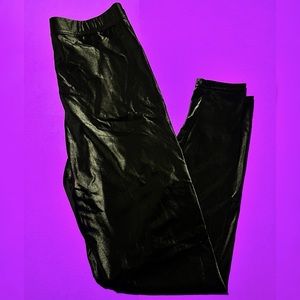 BlackMilk Clothing Wet Look Leggings
